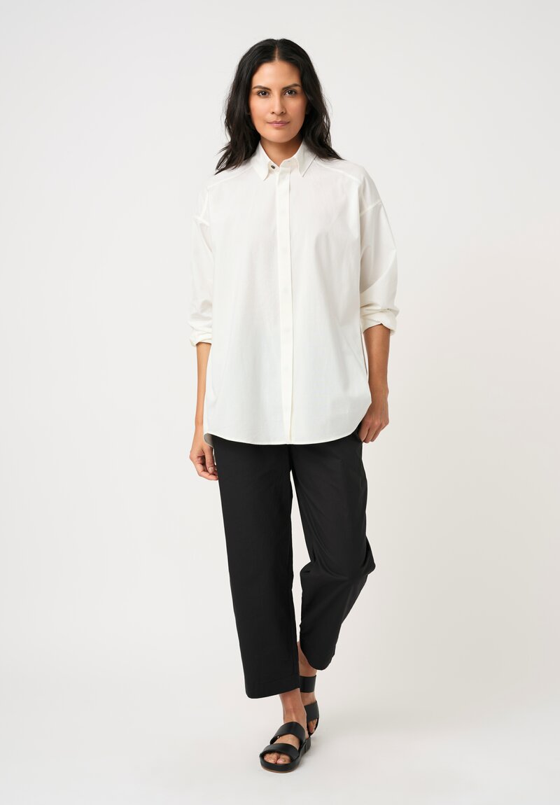 Jan Jan Van Essche Cotton Poplin & Cashmere Shirt
