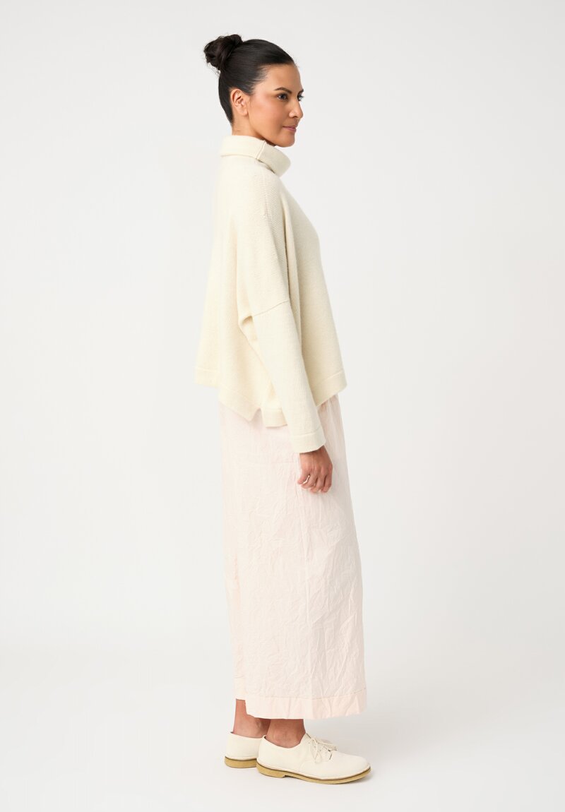 Daniela Gregis Washed Cotton Pigiama Tasche Pants in Pale Pink