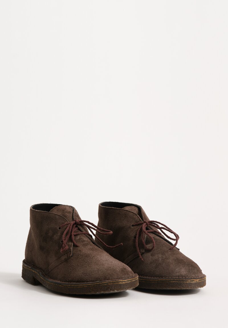 Daniela Gregis Suede Polacchino Ankle Boot