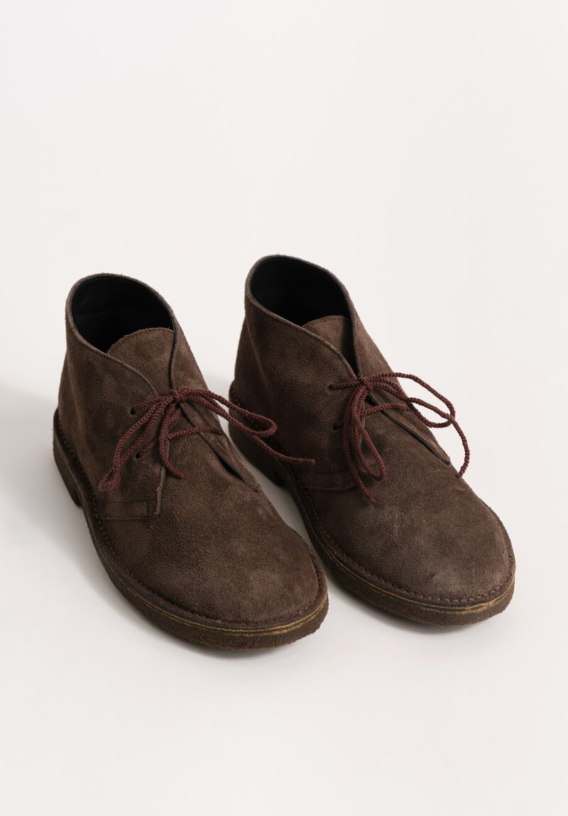 Daniela Gregis Suede Polacchino Ankle Boot