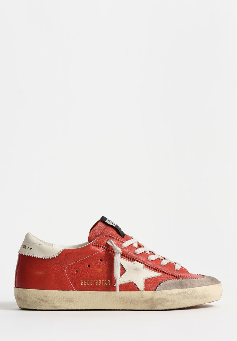 Golden Goose Super Star Nappa Leather Star and Heel Suede Penstar