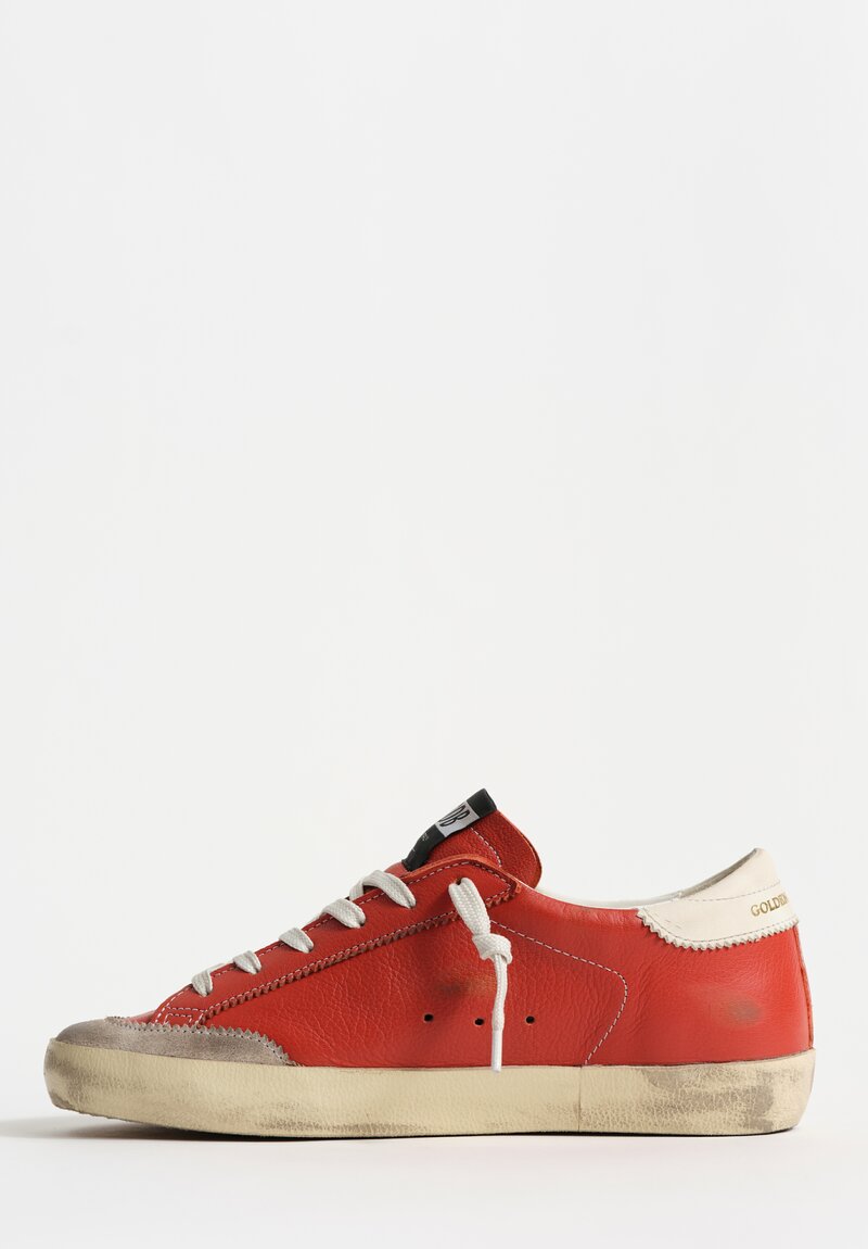 Golden Goose Super Star Nappa Leather Star and Heel Suede Penstar