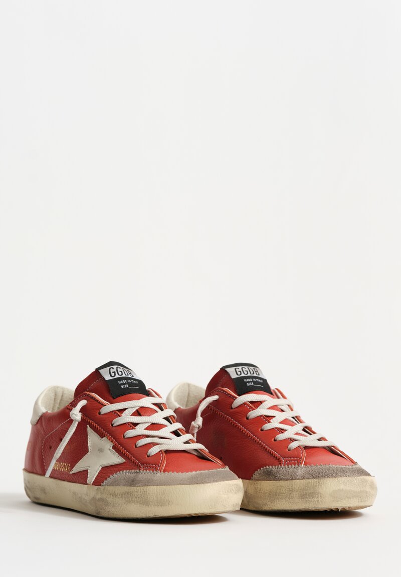 Golden Goose Super Star Nappa Leather Star and Heel Suede Penstar