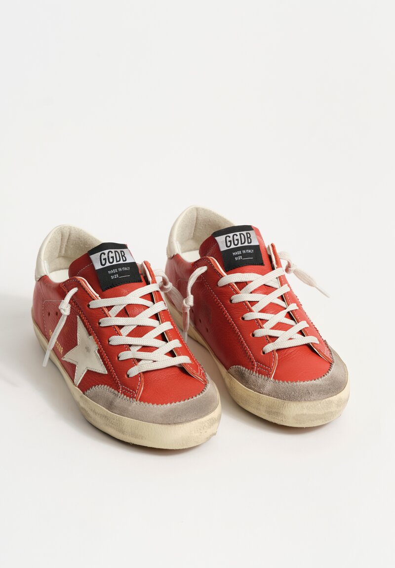 Golden Goose Super Star Nappa Leather Star and Heel Suede Penstar