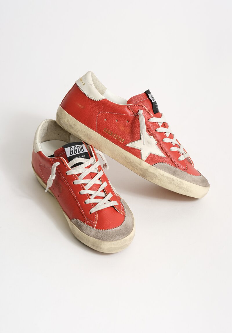Golden Goose Super Star Nappa Leather Star and Heel Suede Penstar