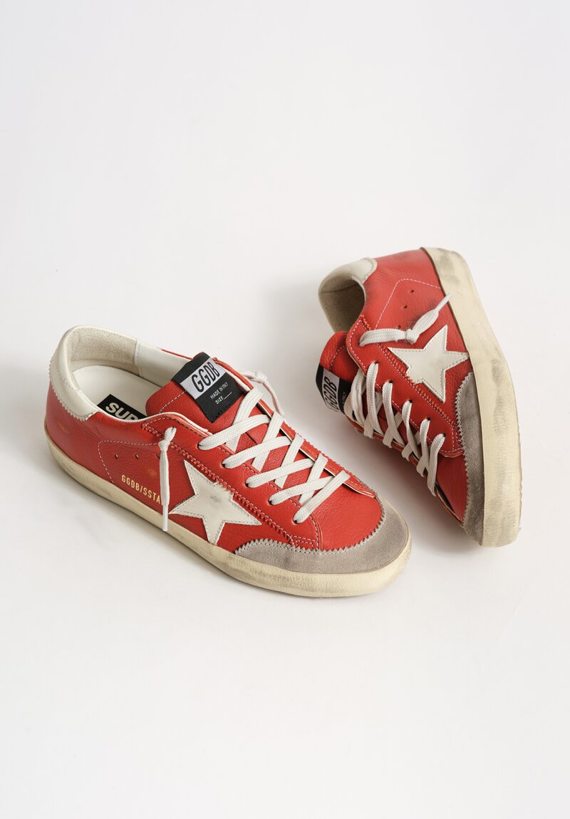 Golden Goose Super Star Nappa Leather Star and Heel Suede Penstar