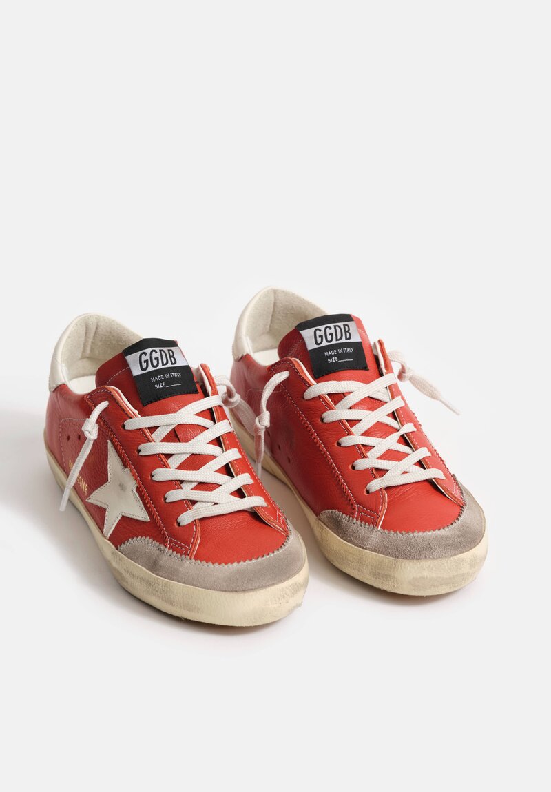 Golden Goose Super Star Nappa Leather Star and Heel Suede Penstar