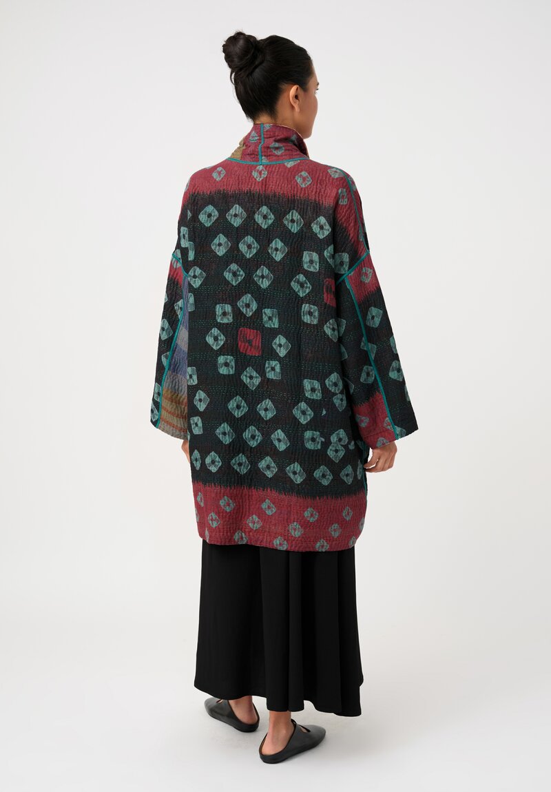 Mieko Mintz Vintage Cotton Kantha Haori Jacket