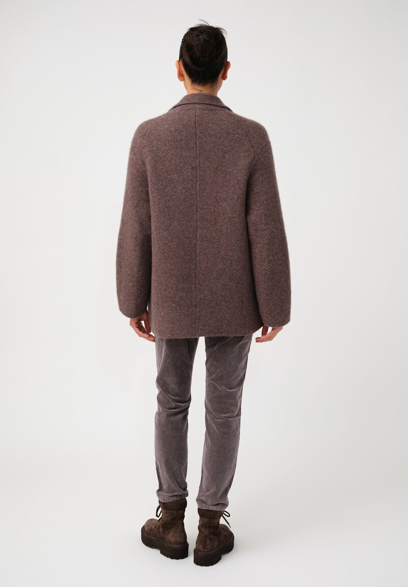 Boboutic Open-Front Cashmere & Silk Jacket