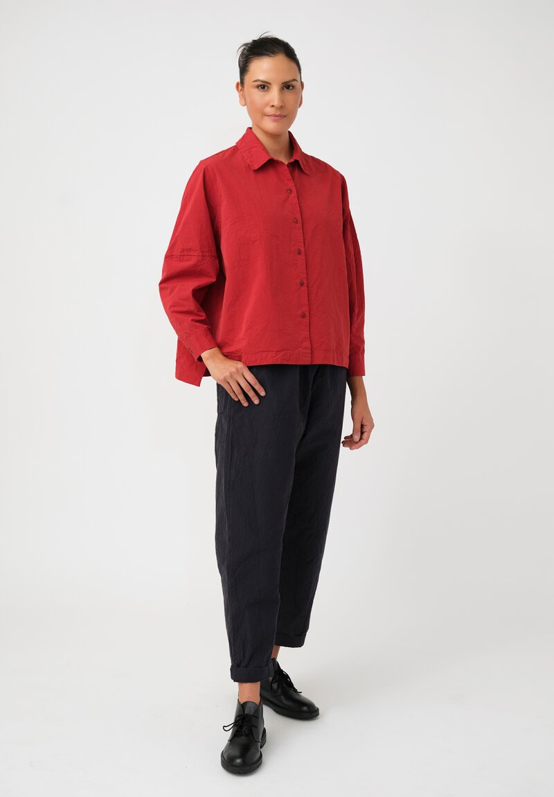 Casey Casey Washed Paper Cotton Elena Shirt