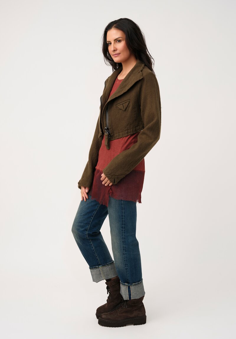 Rundholz DIP Envelope Pocket Cropped Jacket