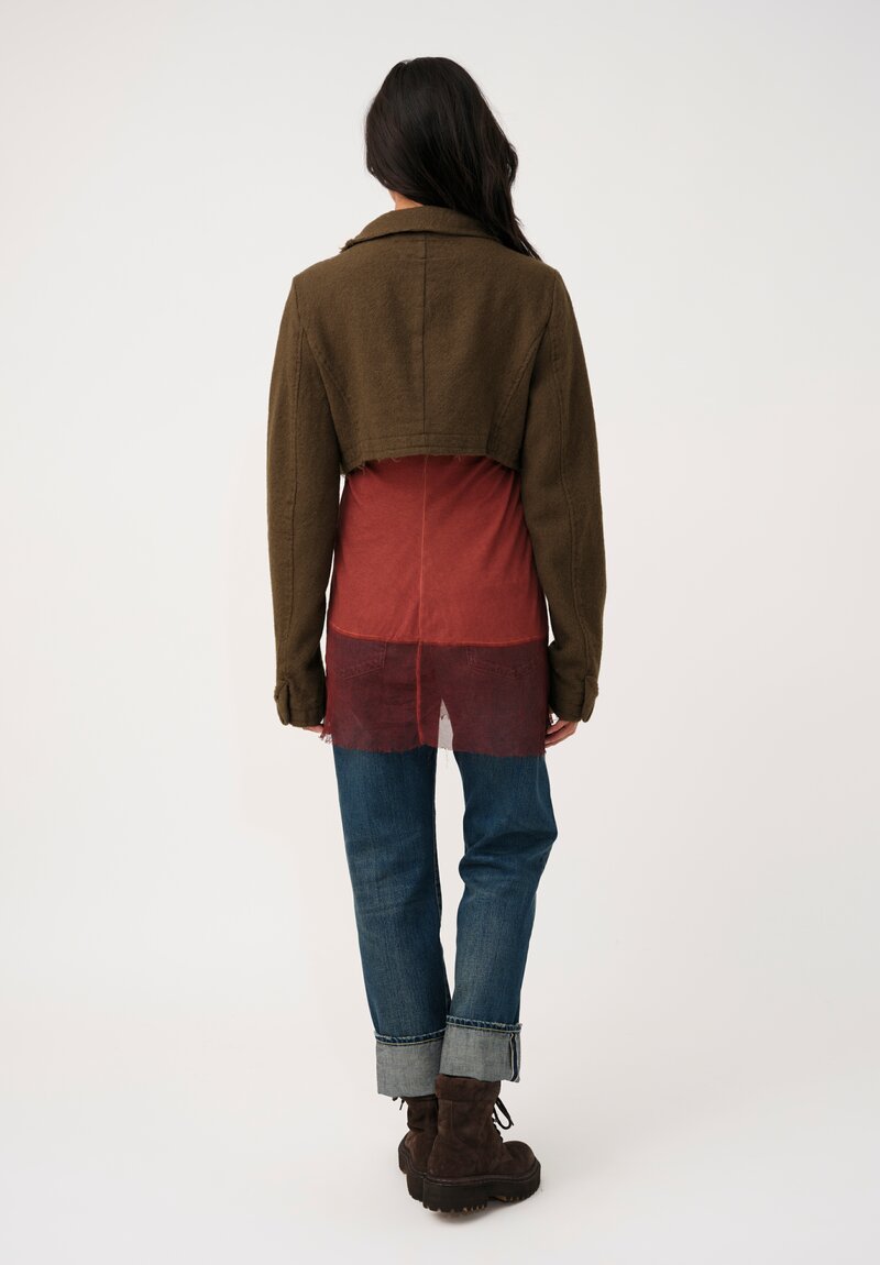 Rundholz DIP Envelope Pocket Cropped Jacket