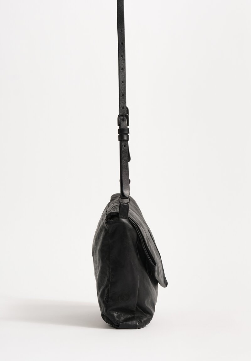 	Rundholz Lamb Leather Bag Black