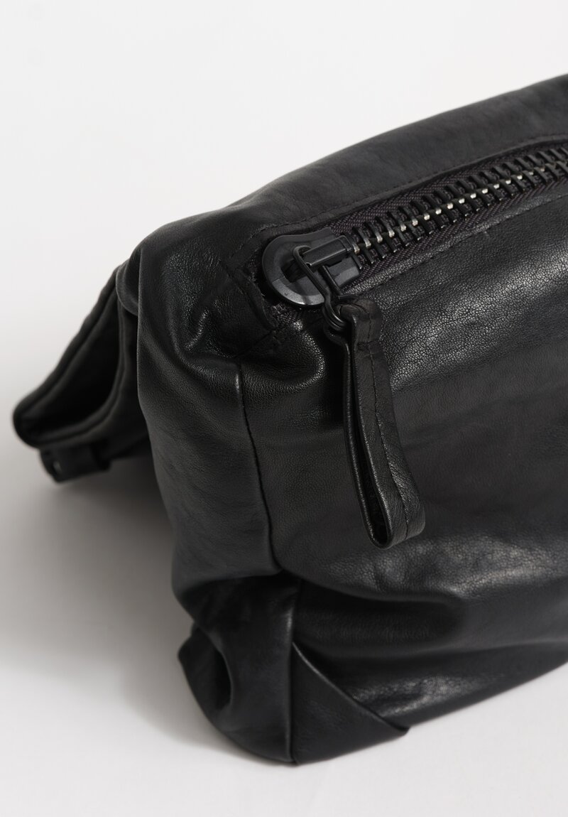 Rundholz DIP Lamb Leather Bag II Black