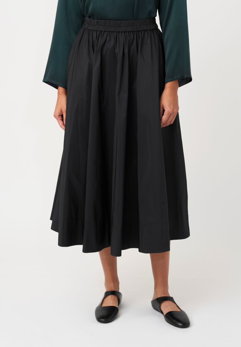 Biyan Recycled Lamé Nona Gathered Skirt