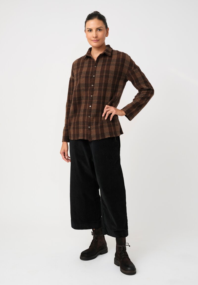 Album di Famiglia Serie Numerata Tartan Soft Plaid Shirt