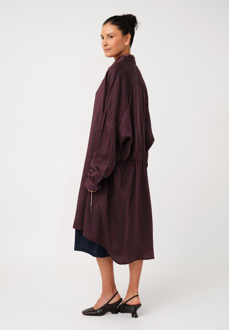 Dries Van Noten Drawstring Waist Dindia Shirt Dress
