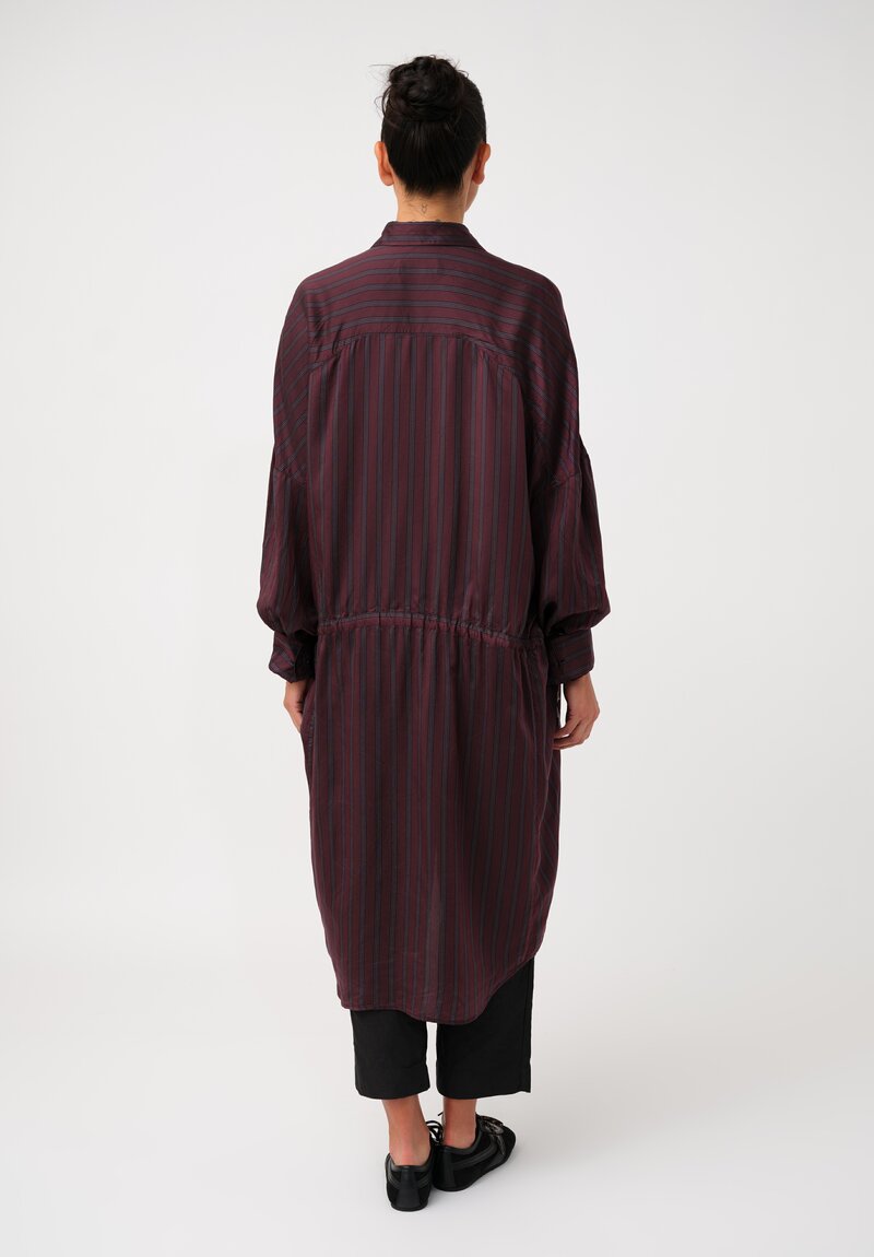 Dries Van Noten Drawstring Waist Dindia Shirt Dress