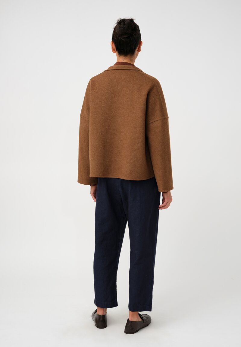 Asciari Felted Thermal Charlotte Jacket in Sudan Brown