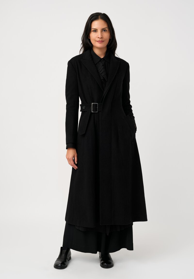 Yohji Yamamoto Belted Tie Waist Coat