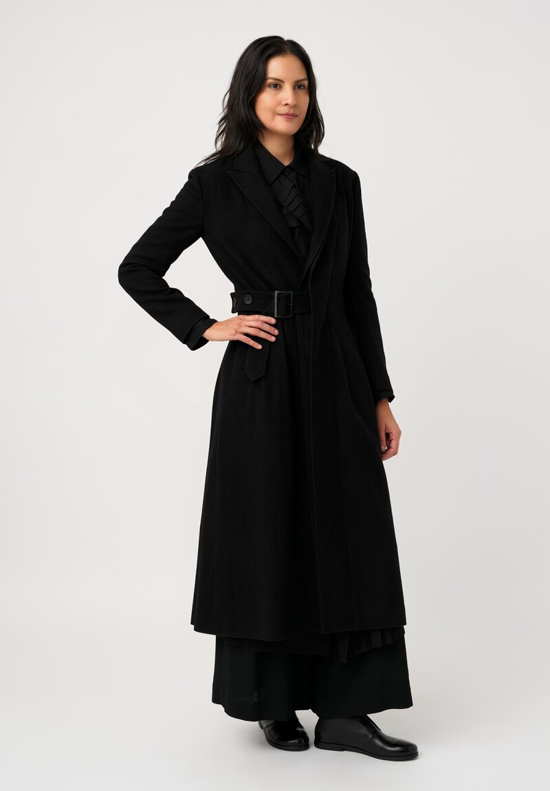 Yohji Yamamoto Belted Tie Waist Coat