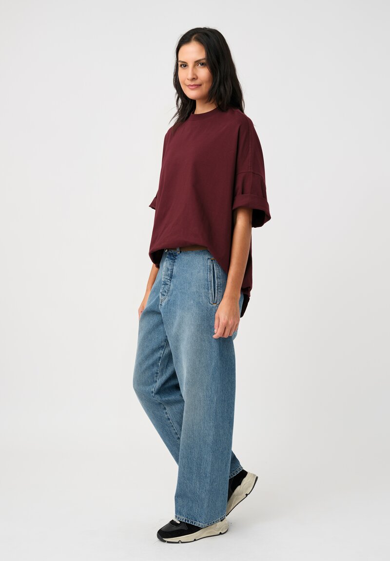 Plan C Denim Cotton Pants