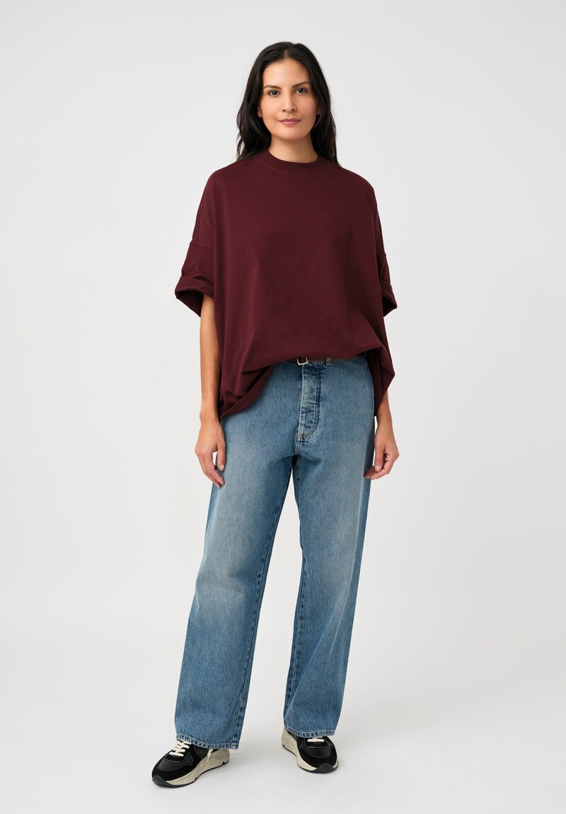 Plan C Denim Cotton Pants