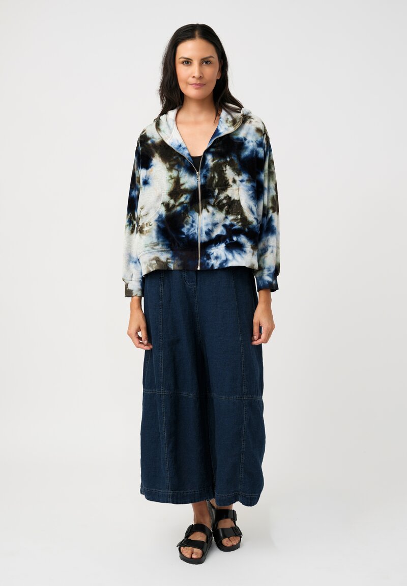 Gilda Midani Pattern-Dyed Mini Midani Hoodie