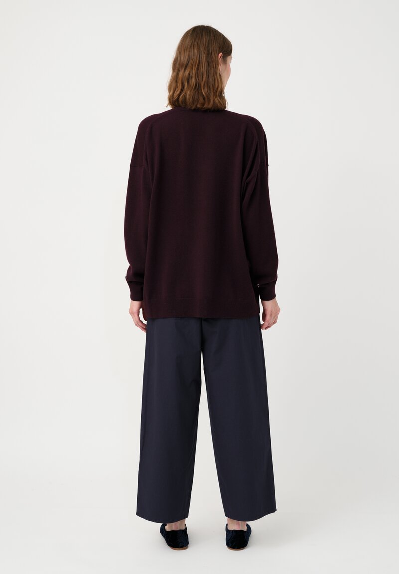 Arts & Science Cotton Bafu Cloth Chino Pants in Navy Blue