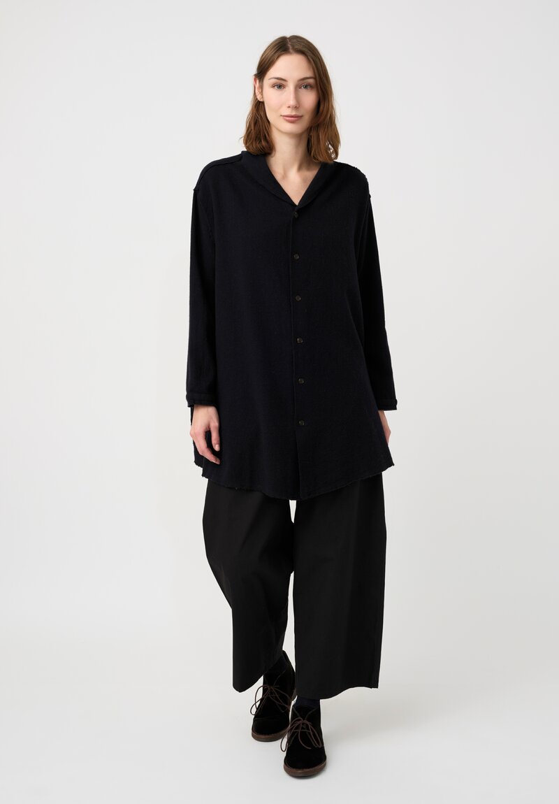 Kaval Etamine Stole Edge Seam Shirt