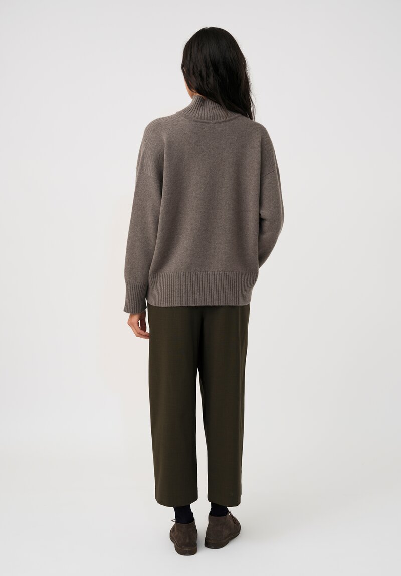 Eskandar Japanese Pull-On Tapered Pants