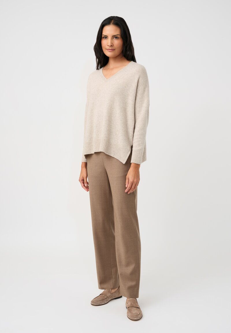 Agnona Pleated Tapered Pants