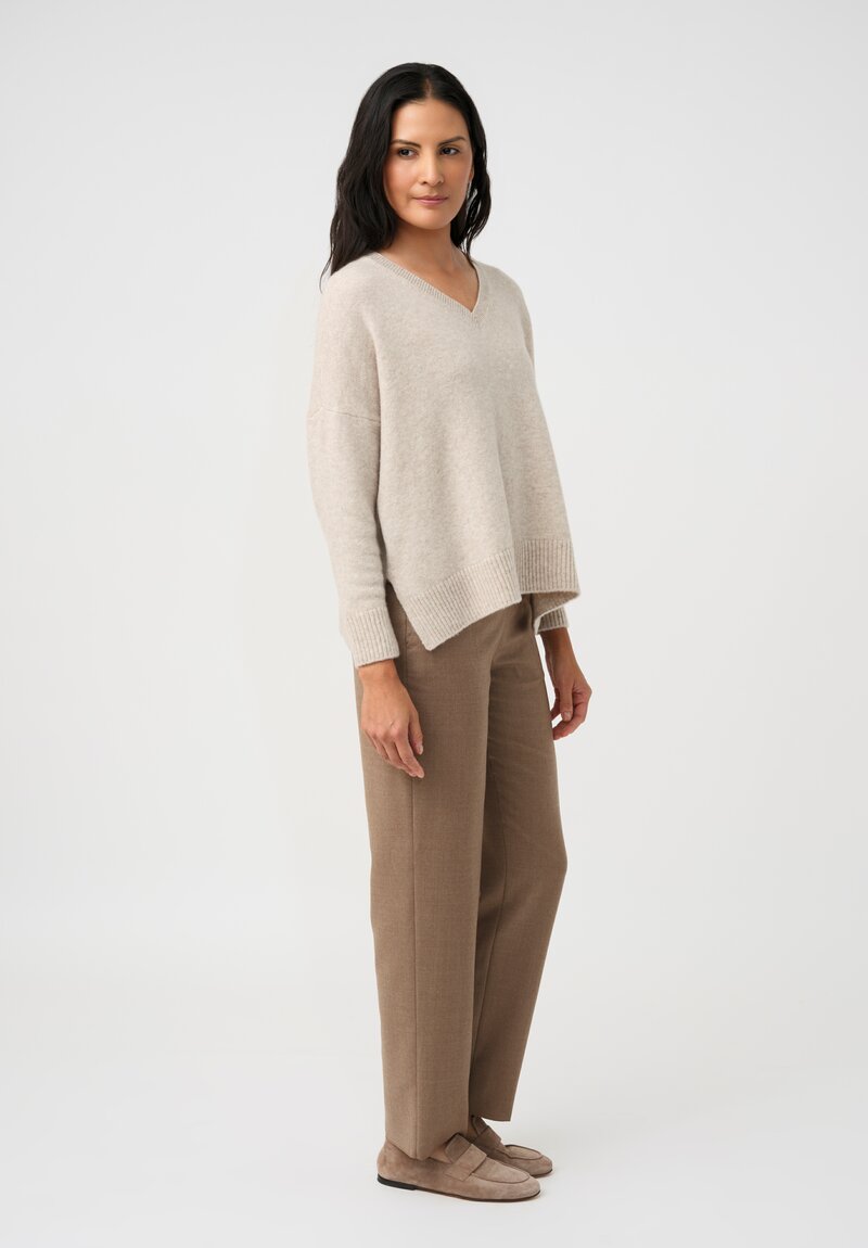 Agnona Pleated Tapered Pants