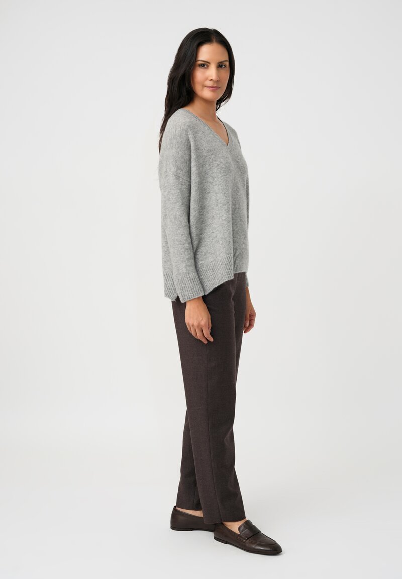 Agnona Pleated Tapered Pants