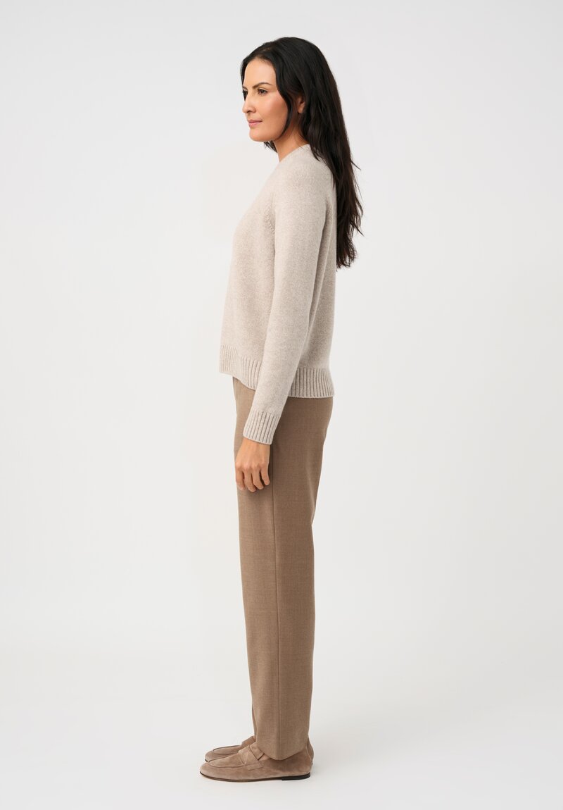 Agnona Cashmere Saddle Sleeve Sweater