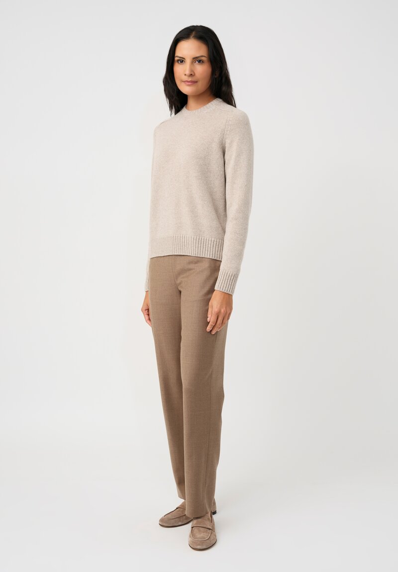 Agnona Cashmere Saddle Sleeve Sweater