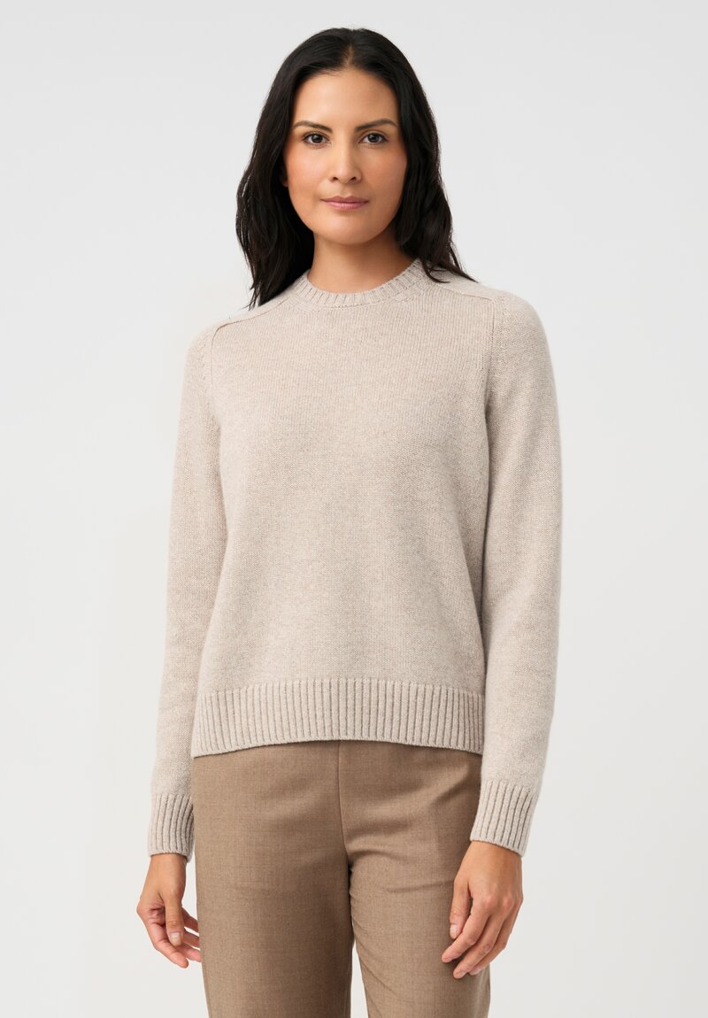 Agnona Cashmere Saddle Sleeve Sweater