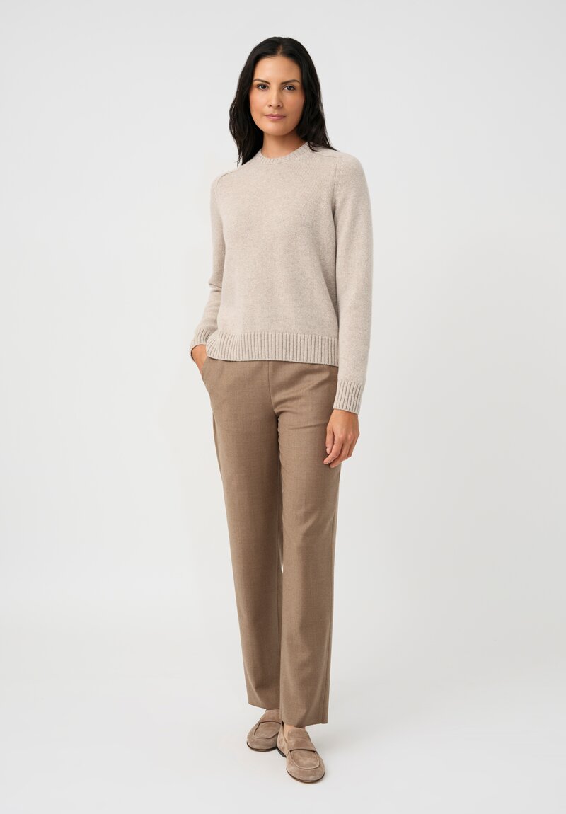 Agnona Cashmere Saddle Sleeve Sweater