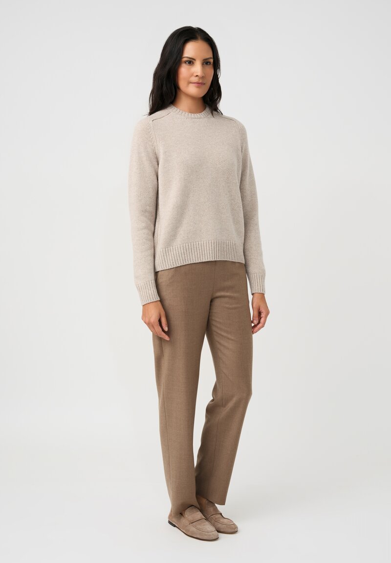 Agnona Cashmere Saddle Sleeve Sweater