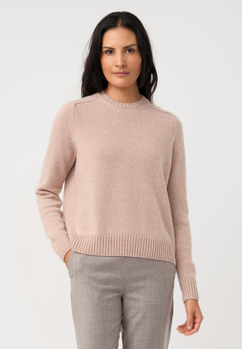 Agnona Cashmere Saddle Sleeve Sweater
