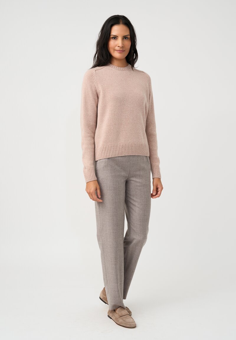 Agnona Cashmere Saddle Sleeve Sweater