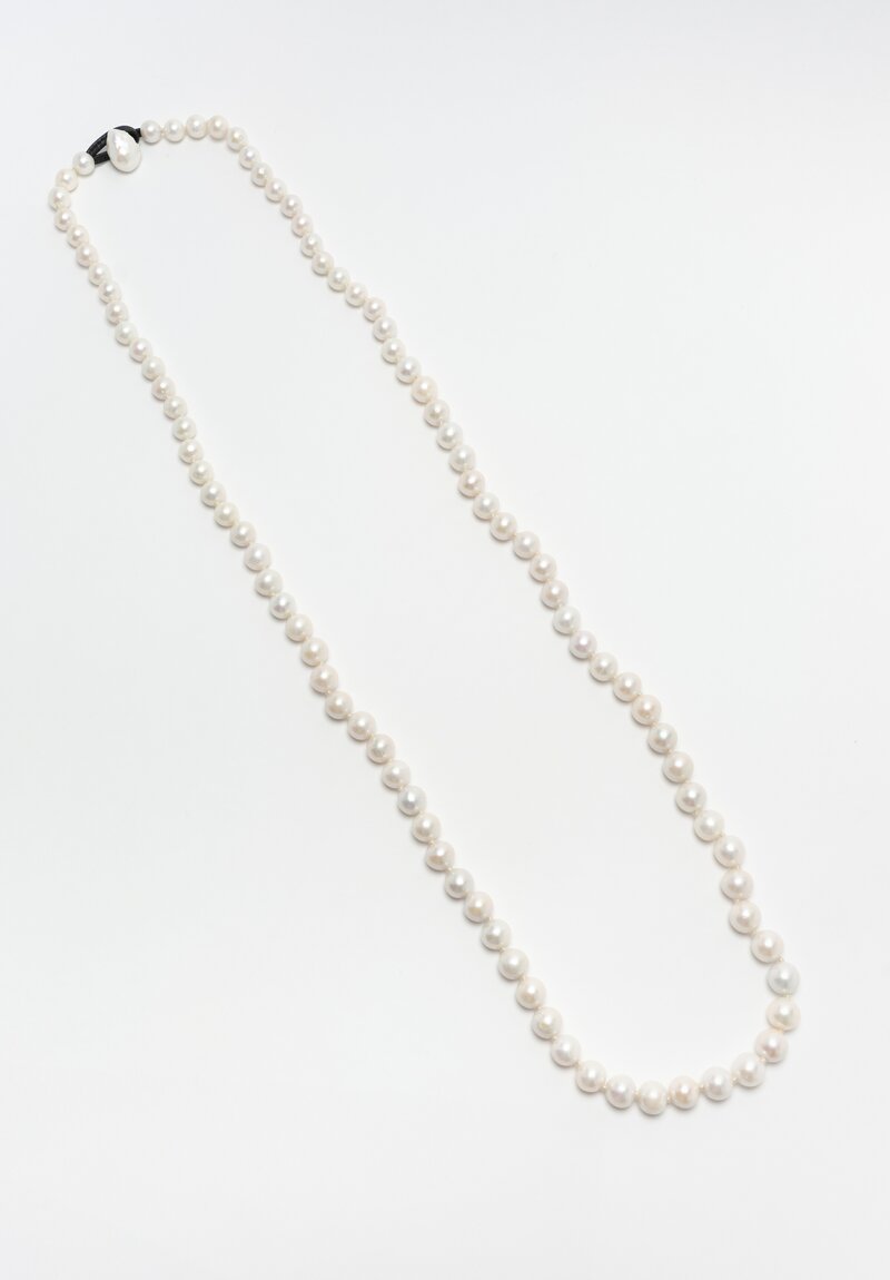 Monies Astrée 53.5 Inch Long Freshwater & Baroque Pearl Necklace