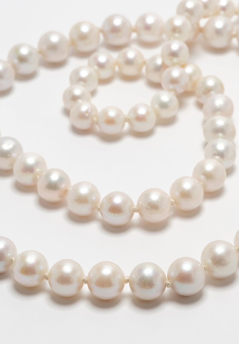 Monies Astrée 53.5 Inch Long Freshwater & Baroque Pearl Necklace