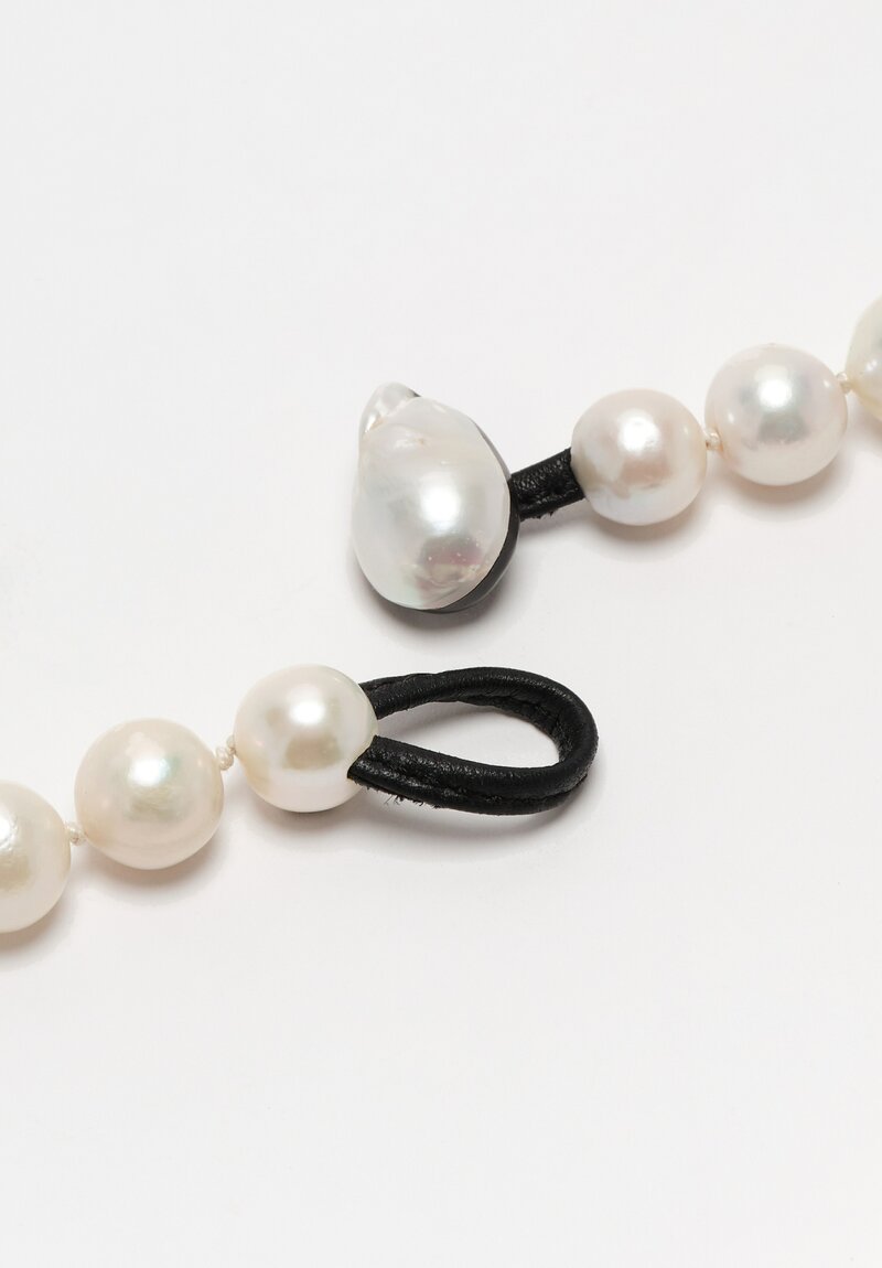 Monies Perline Freshwater & Baroque Pearl Necklace	