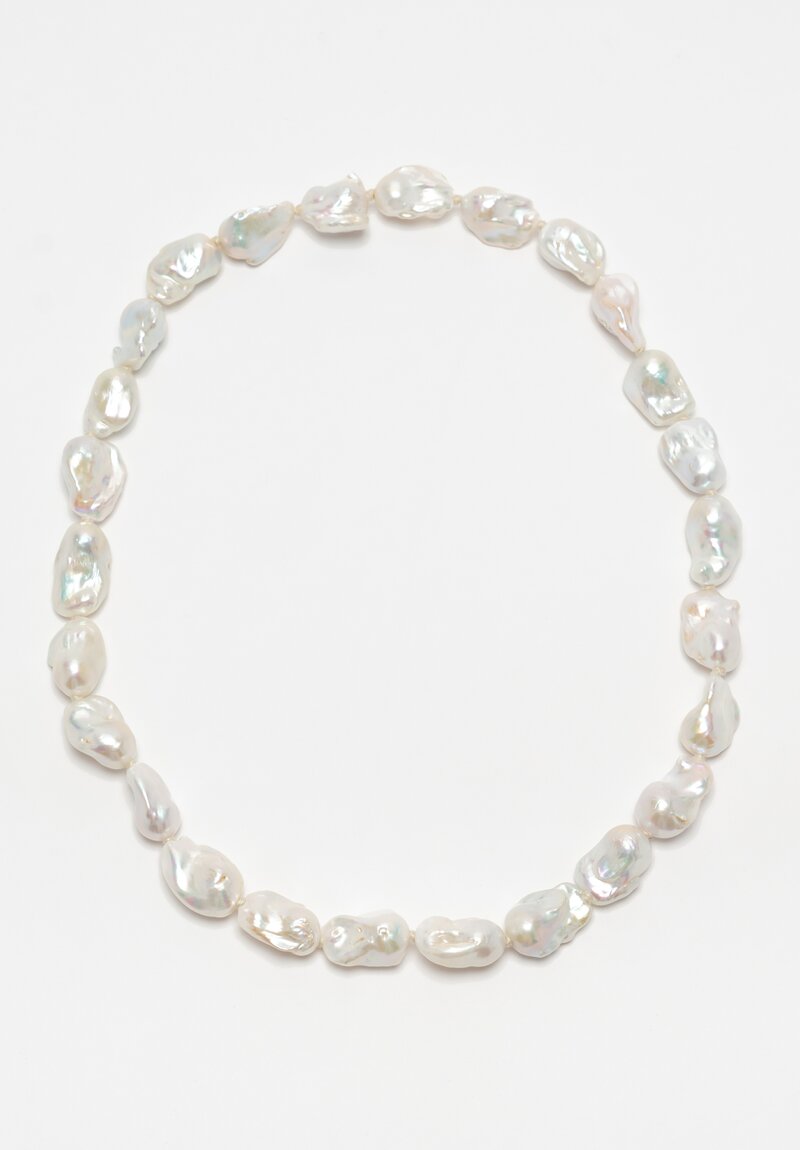 Monies Mint Baroque Pearl Necklace	