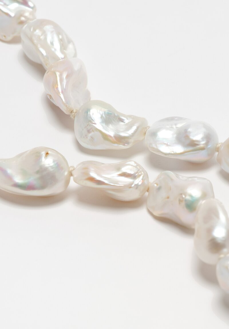 Monies Mint Baroque Pearl Necklace	