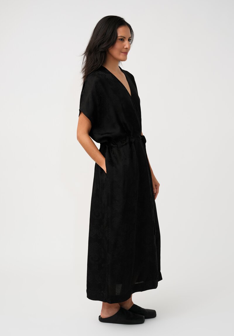 Uma Wang Jacquard Gathered Acre Dress