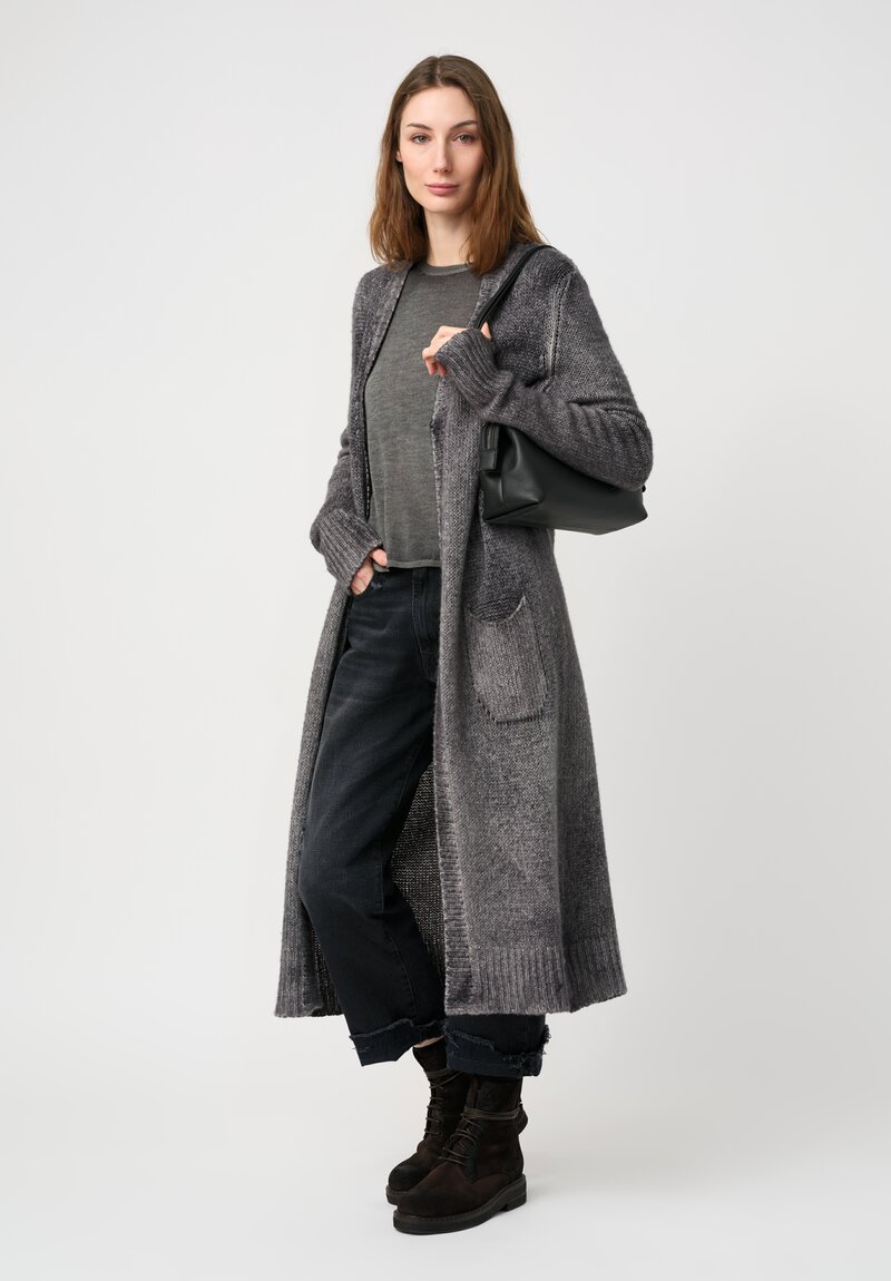 Avant Toi Cashmere & Silk Off Gauge Girocollo Sweater