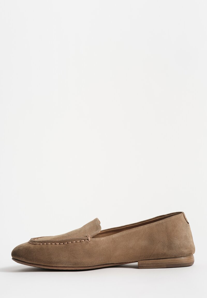 Marsèll Suede Mandolo Moccasin Loafers