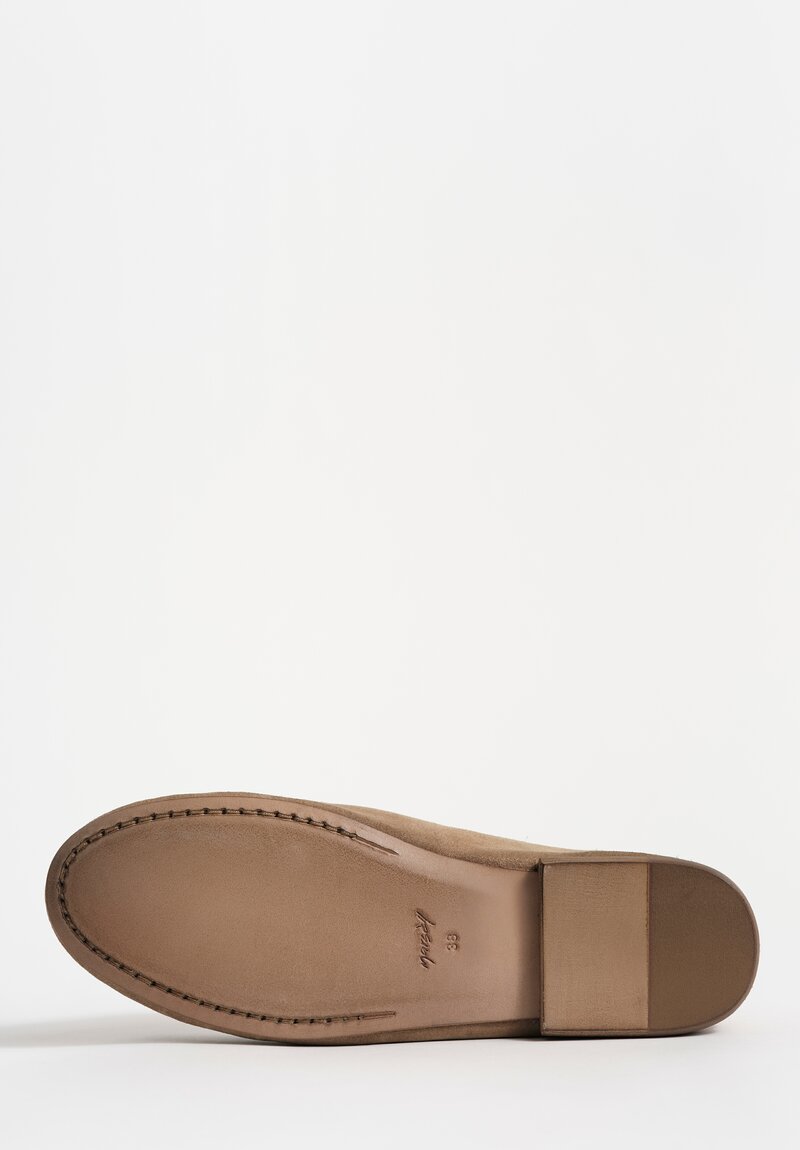 Marsèll Suede Mandolo Moccasin Loafers